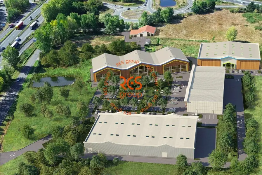 A louer Locaux d'activité 1464m² Virsac