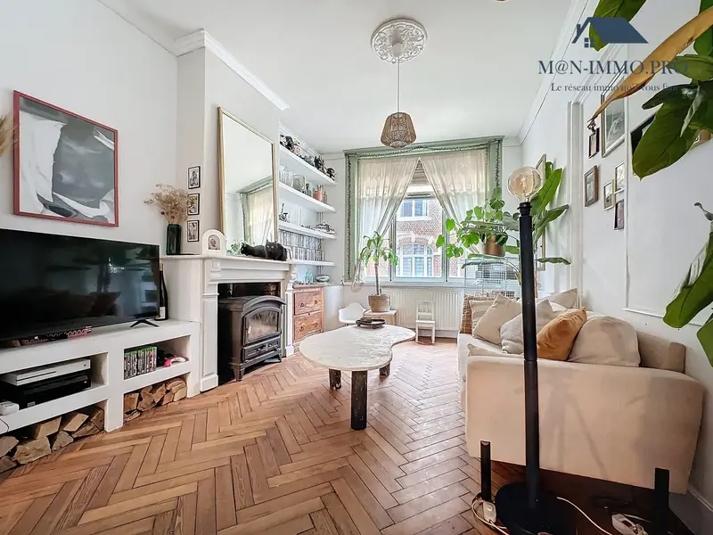 Maison bourgeoise jardin 3 chambres Bourg