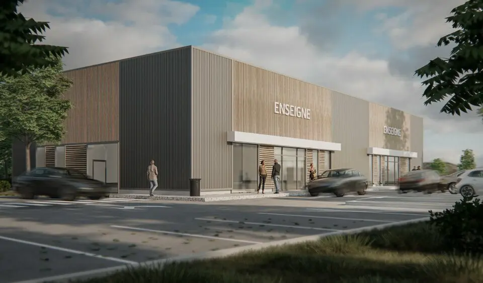 Local Commercial à louer - Fitz-James (60600) - 400 m² - 4 666 €/mois