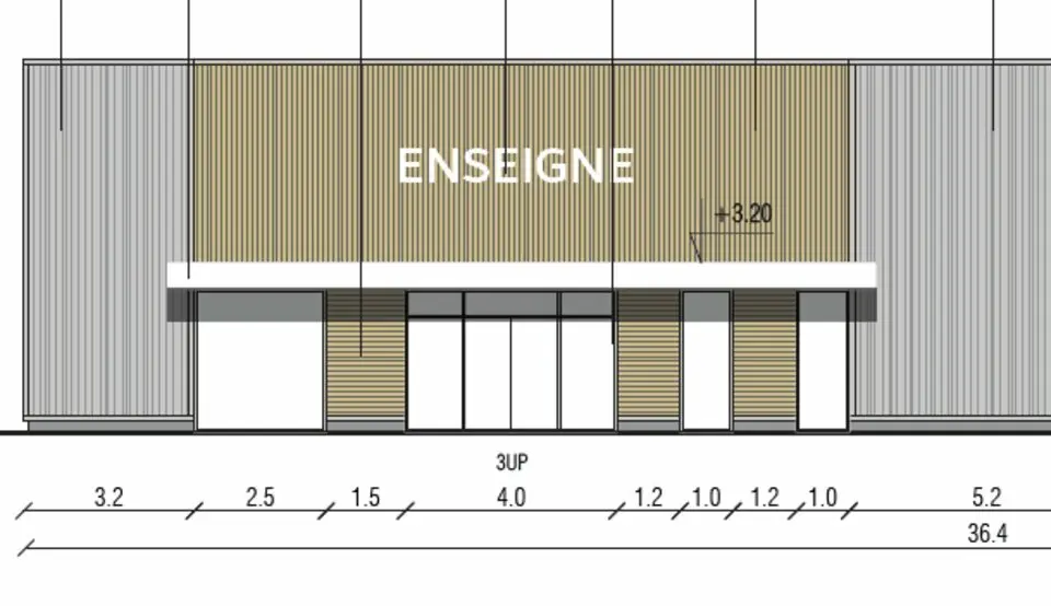 Local Commercial à louer - Fitz-James (60600) - 316 m² - 3 686 €/mois